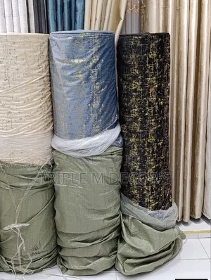 High-End Custom Stitch Velvet Living Room Window Curtains