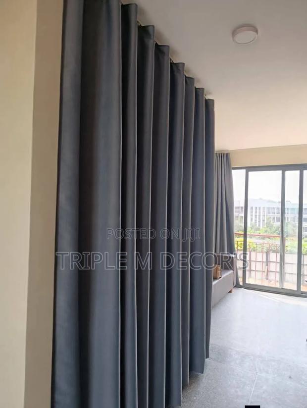 Light Dimming Blackout Curtains for Living Area - thumbnail 2