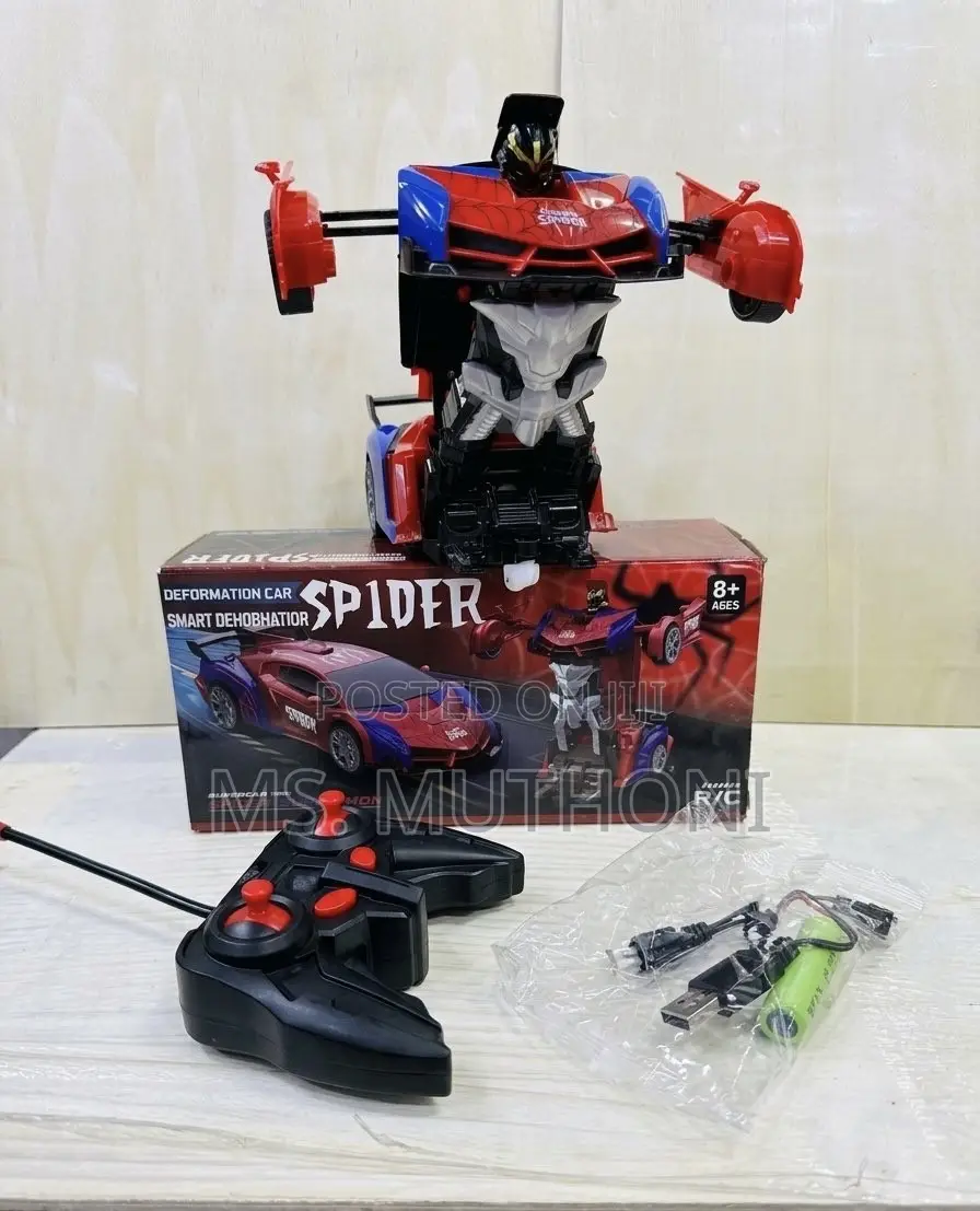 Spiderman Deformation Car / Smart Deformation