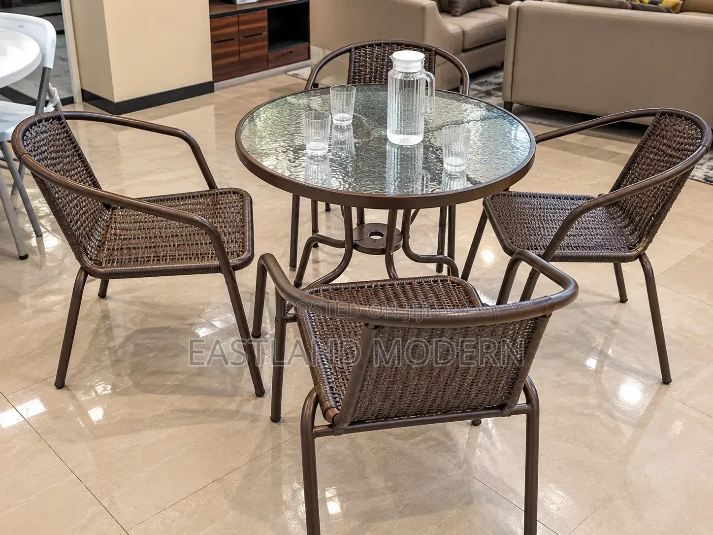 Seater Outdoor Patio Table Set With Chairs.