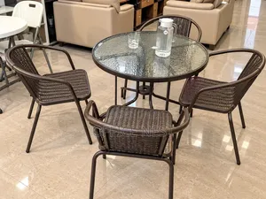 Seater Outdoor Patio Table Set With Chairs.