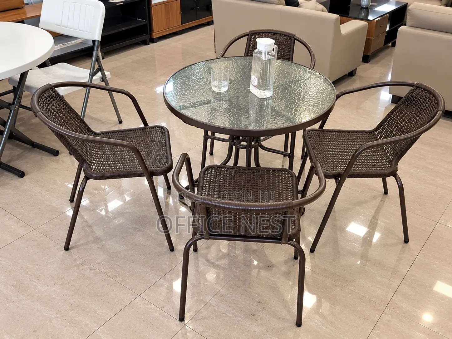 Seater Outdoor Patio Table Set With Chairs.