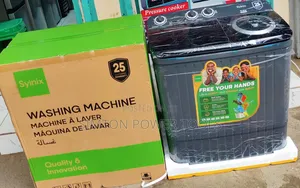 Syinix 10kg Twin Tub Semi-Automatic Washing Machine.