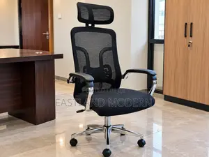 Ergonomic Mesh Office Chair With Headrest.