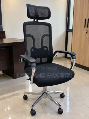 Ergonomic Mesh Office Chair With Headrest.