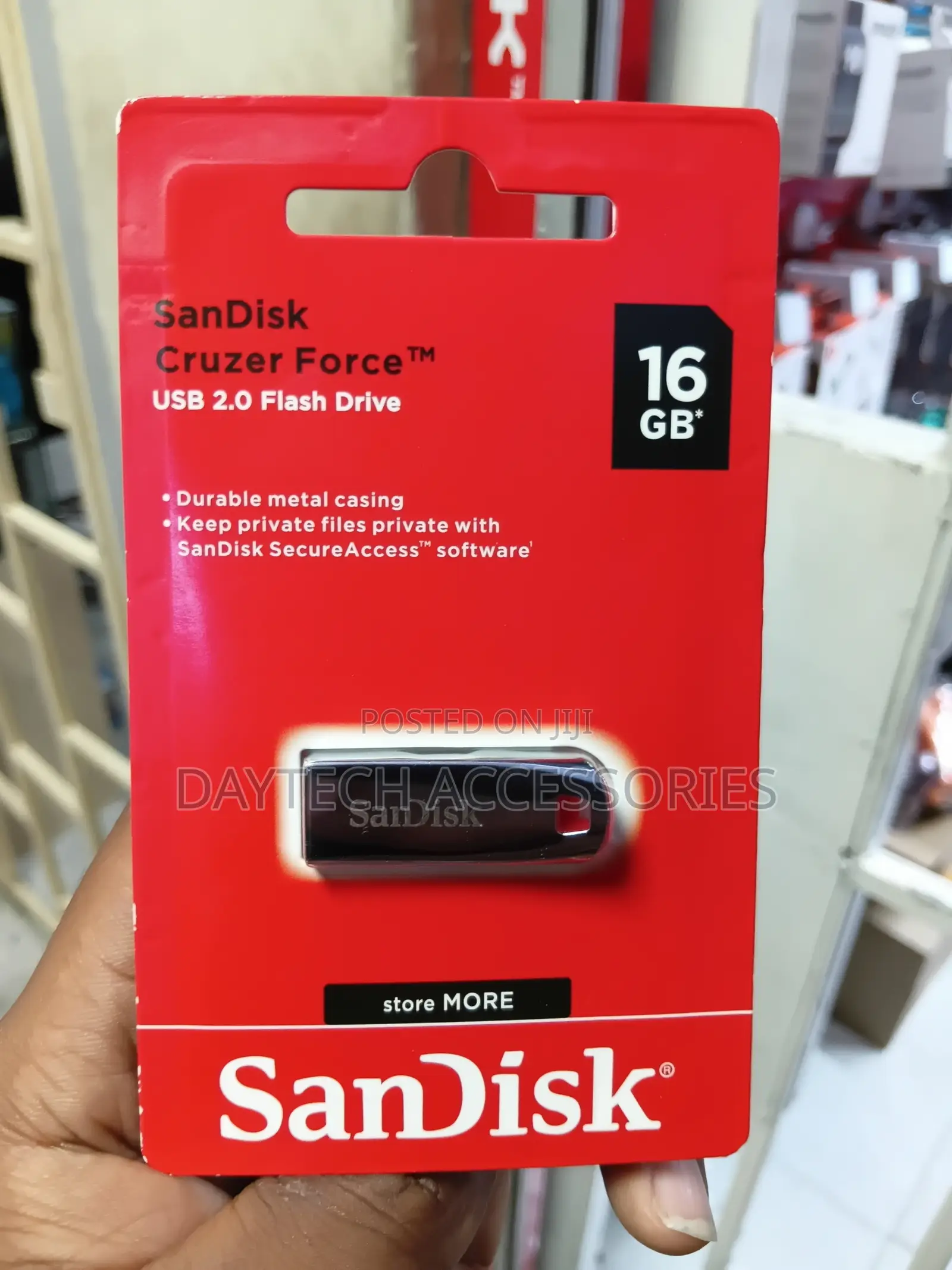 SanDisk Cruzer Force 16GB USB 2.0 Flash Drive