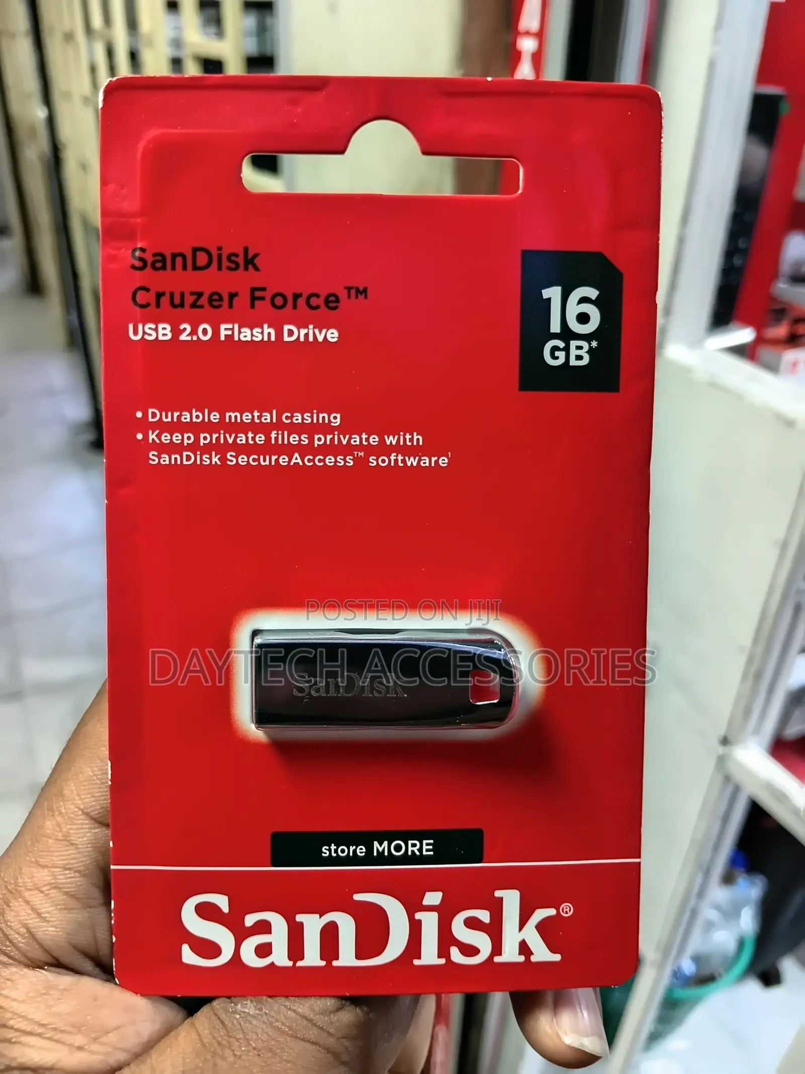 SanDisk Cruzer Force 16GB USB 2.0 Flash Drive