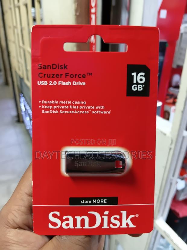 Sandisk Cruzer Force USB Flash Disk – 16gb - main view