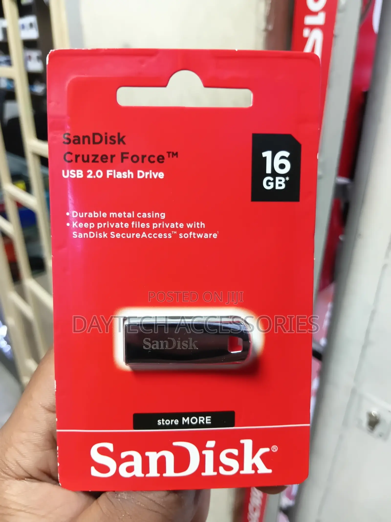 Sandisk Cruzer Force USB Flash Disk – 16gb