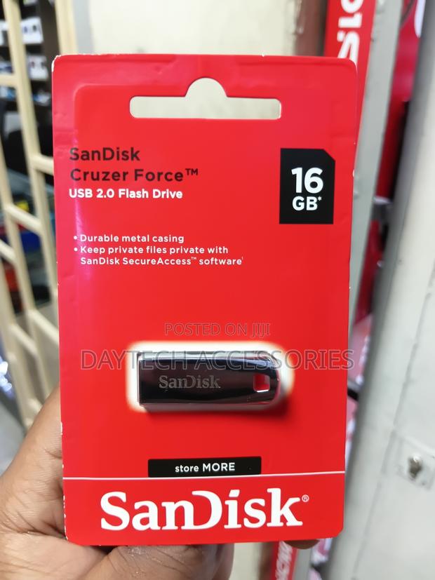 Sandisk Cruzer Force USB Flash Disk – 16gb - thumbnail 3