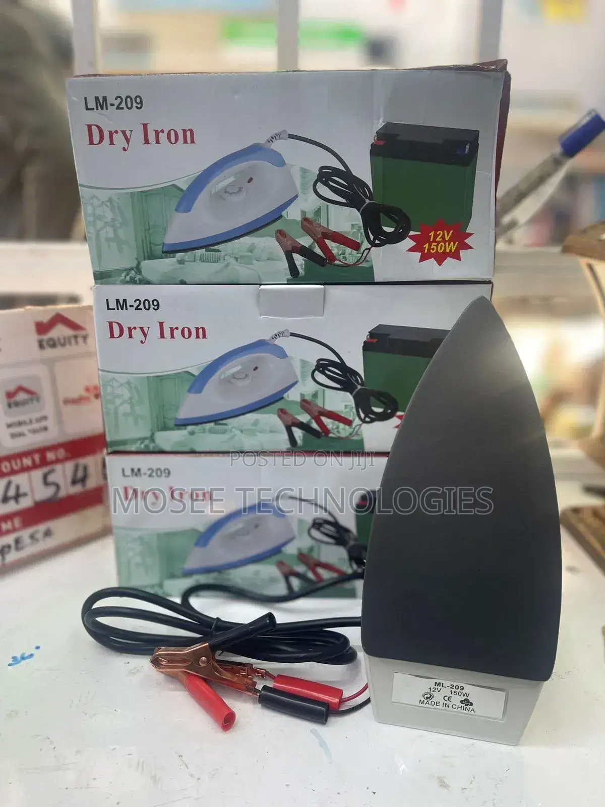 Battery DC Iron Box