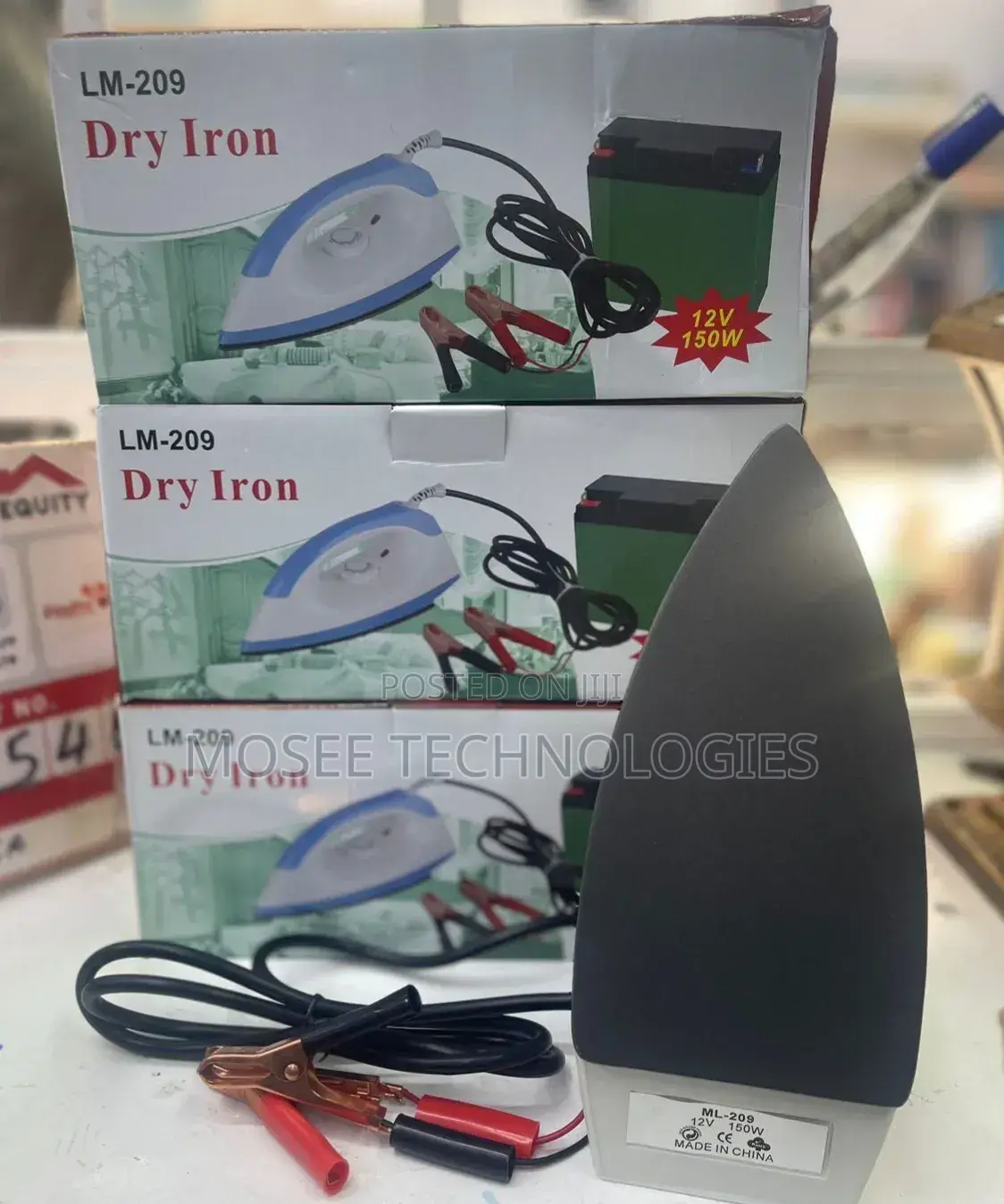 Battery DC Iron Box