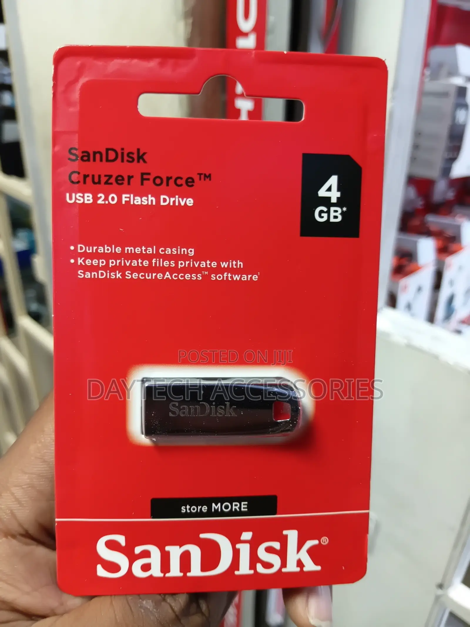SanDisk Cruzer Force 4GB USB 2.0 Flash Drive