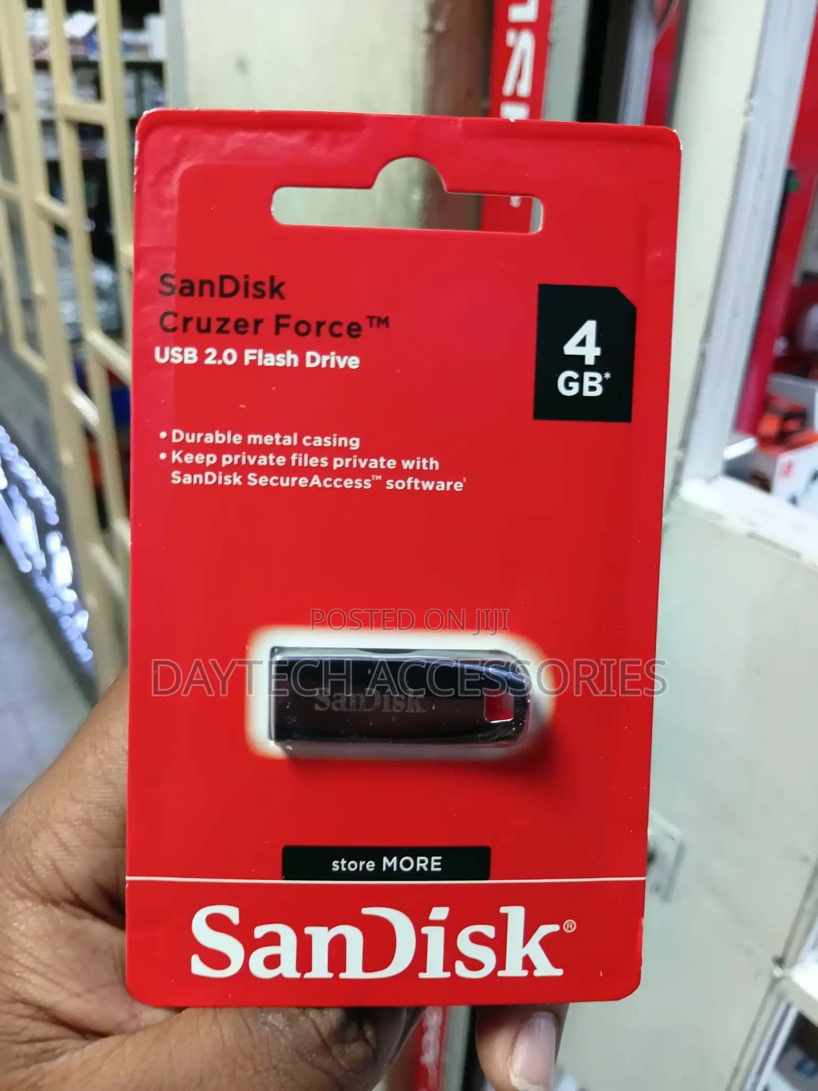 SanDisk Cruzer Force 4GB USB 2.0 Flash Drive