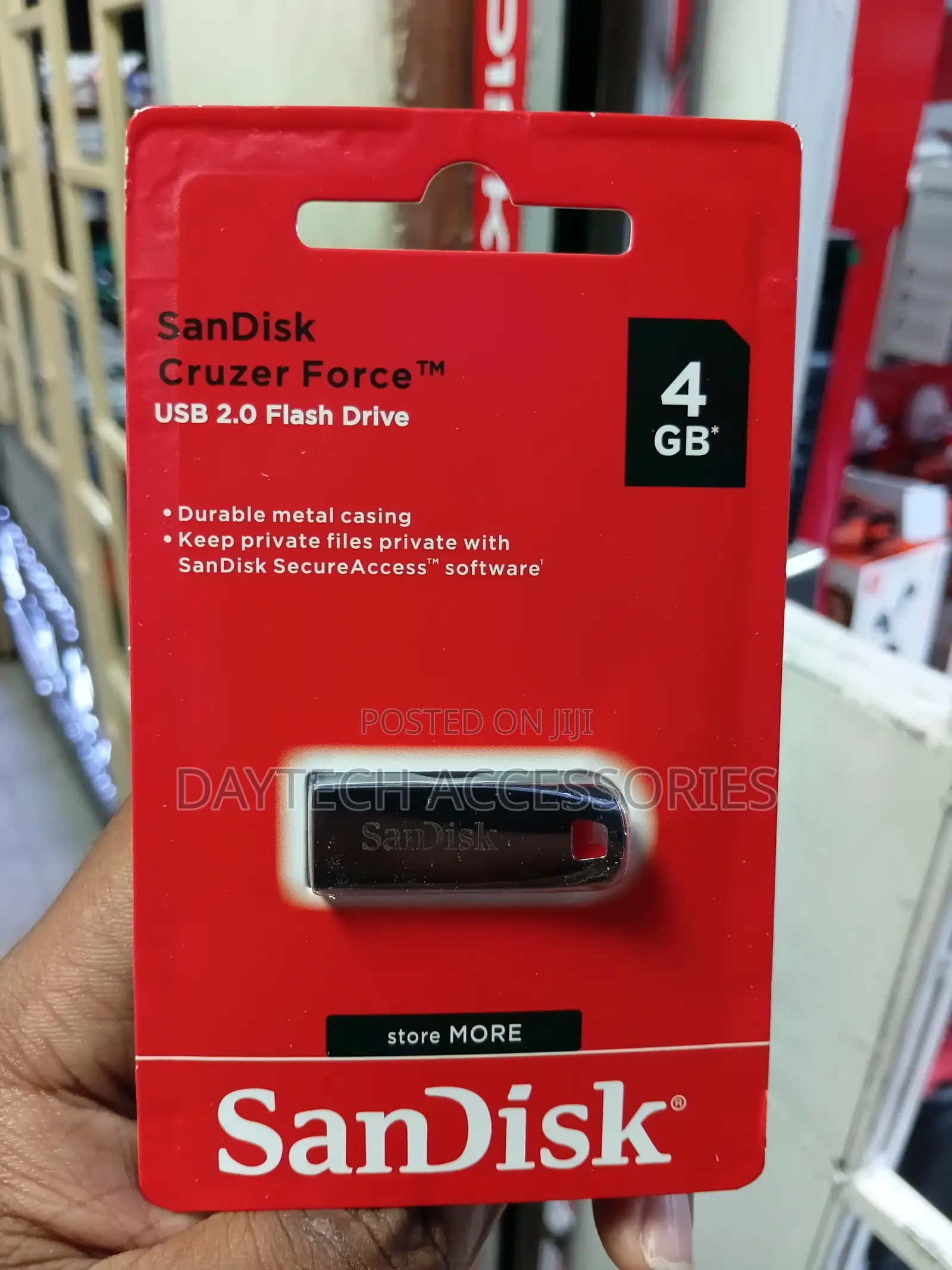 SanDisk Cruzer Force 4GB USB 2.0 Flash Drive