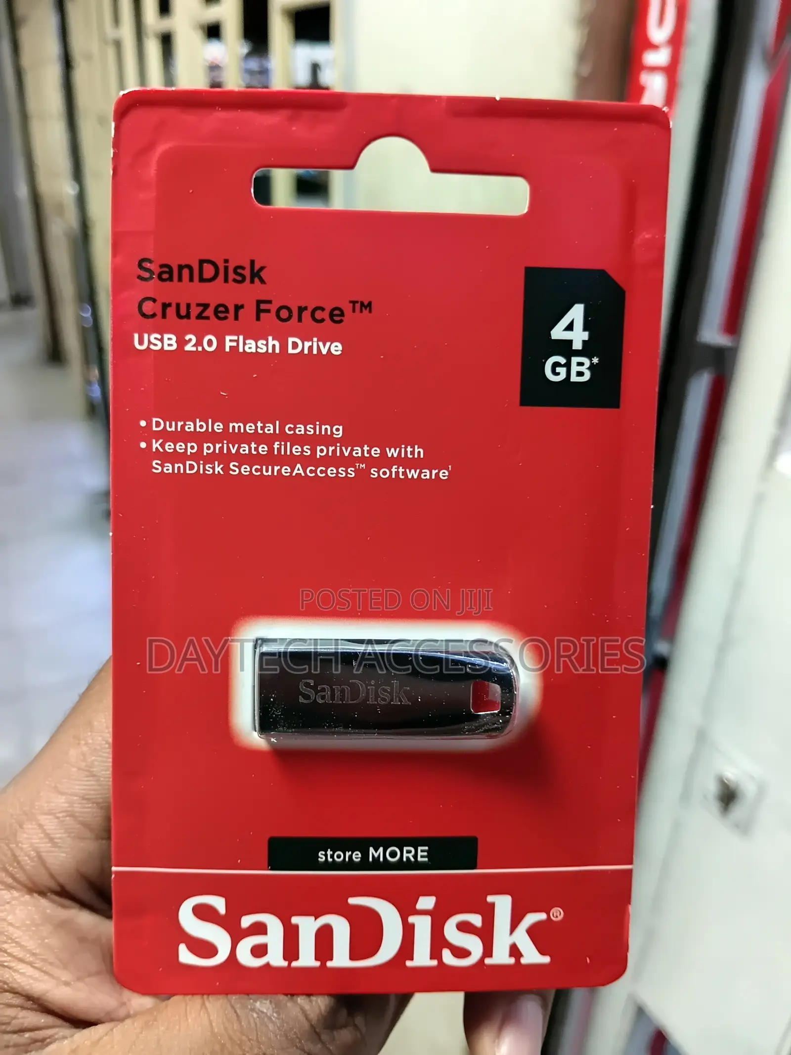 Sandisk 4GB Cruzer Force USB 2.0 Flash Disk