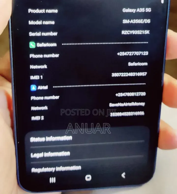 Samsung Galaxy A35 256 GB Blue