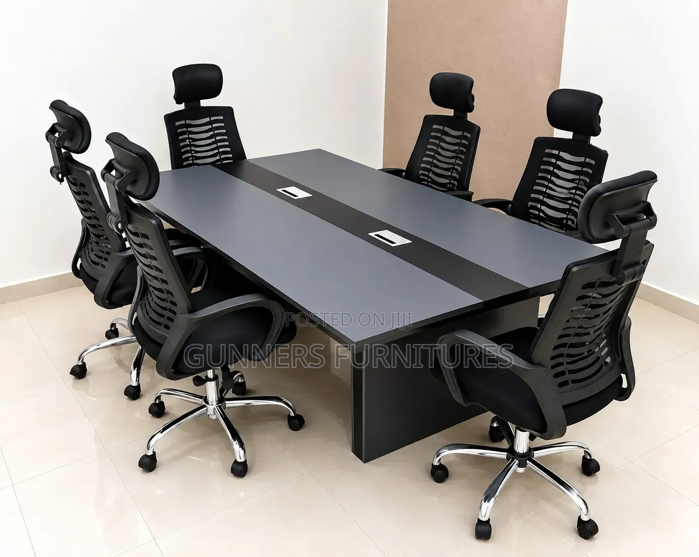 1.8m Boardroom Table & Chairs
