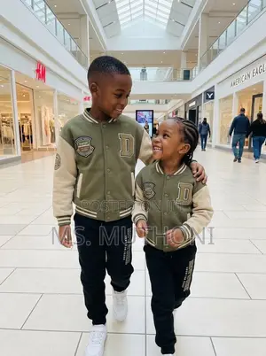 Kids' Colorblock College and Varsity-Style Tracksuit Set (7-12 Yrs )