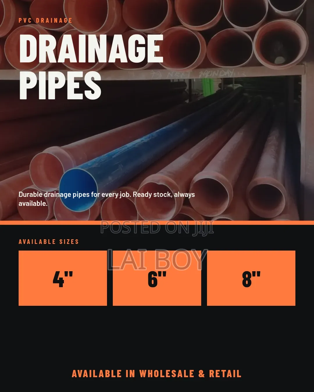 Pipe's for Water Systems & Plumbing