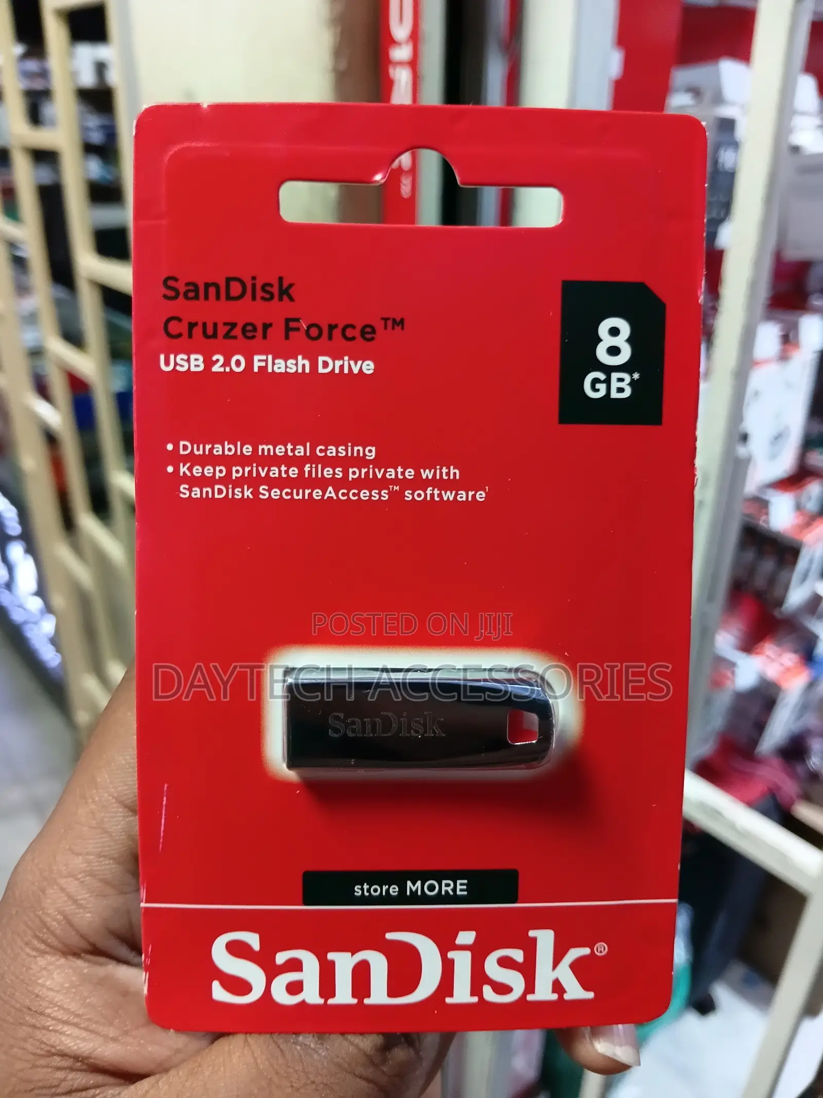Sandisk Cruzer Force 8GB USB Flash Drive Metal USB 2.0