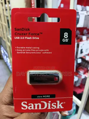SanDisk Cruzer Force 8GB Metallic USB 2.0 Flash Drive