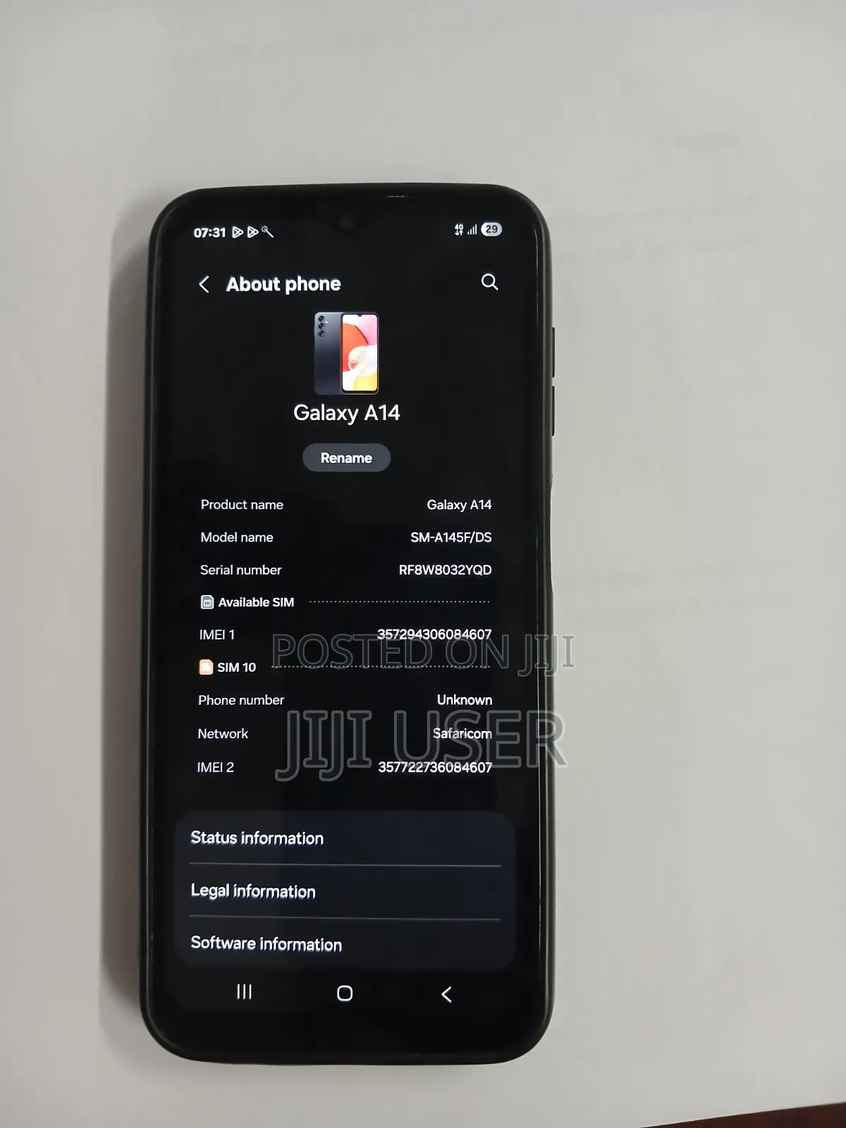 Samsung Galaxy A14 64 GB Black