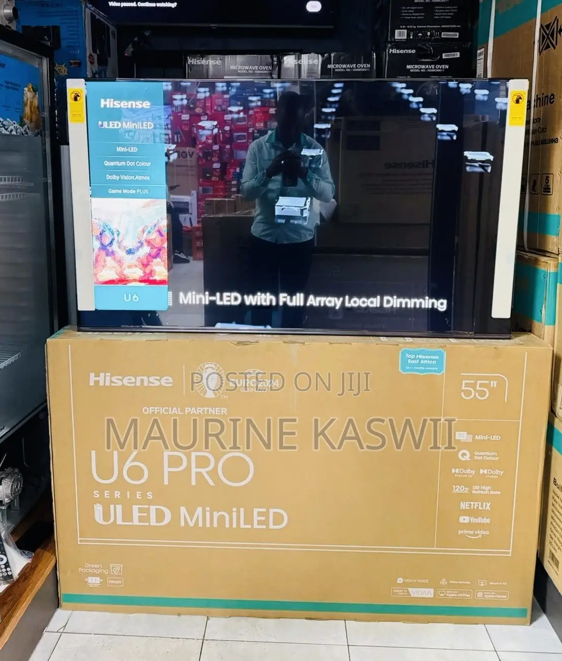 Hisense U6 Pro Uled Miniled 55