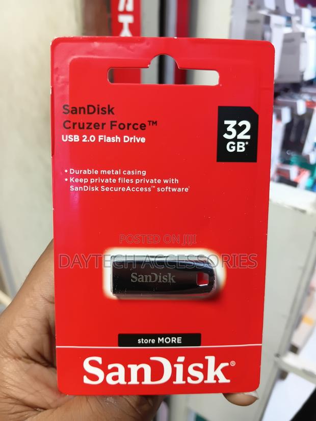 Sandisk Cruzer Force 32GB USB Flash Drive SDCZ71-032G - thumbnail 3