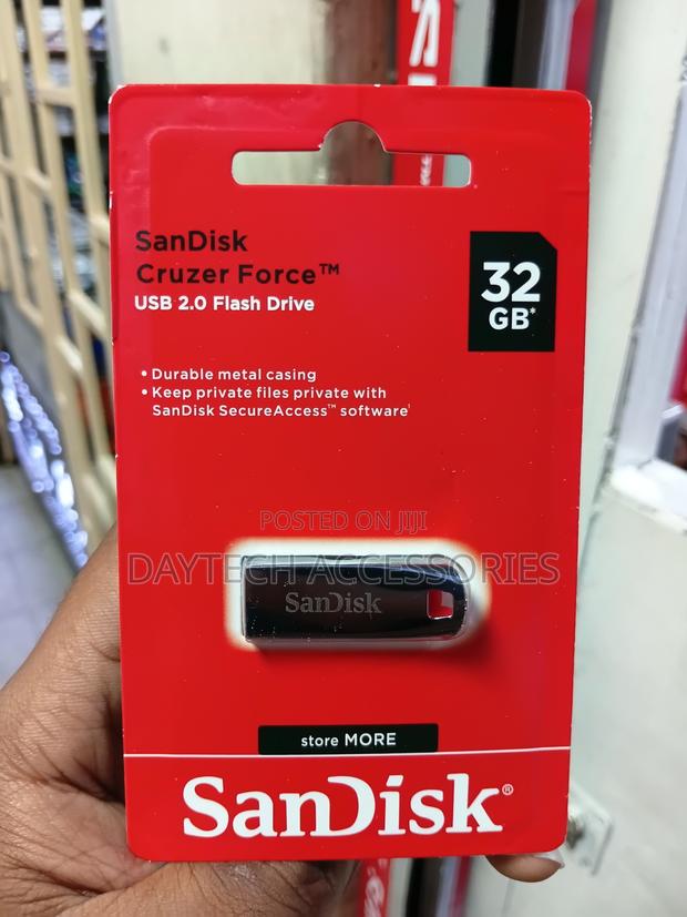 Sandisk Cruzer Force 32GB USB Flash Drive SDCZ71-032G - thumbnail 4