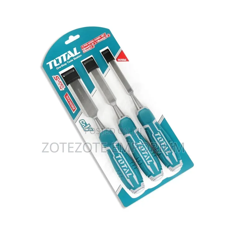 Total 3PCS Wood Chisel Set