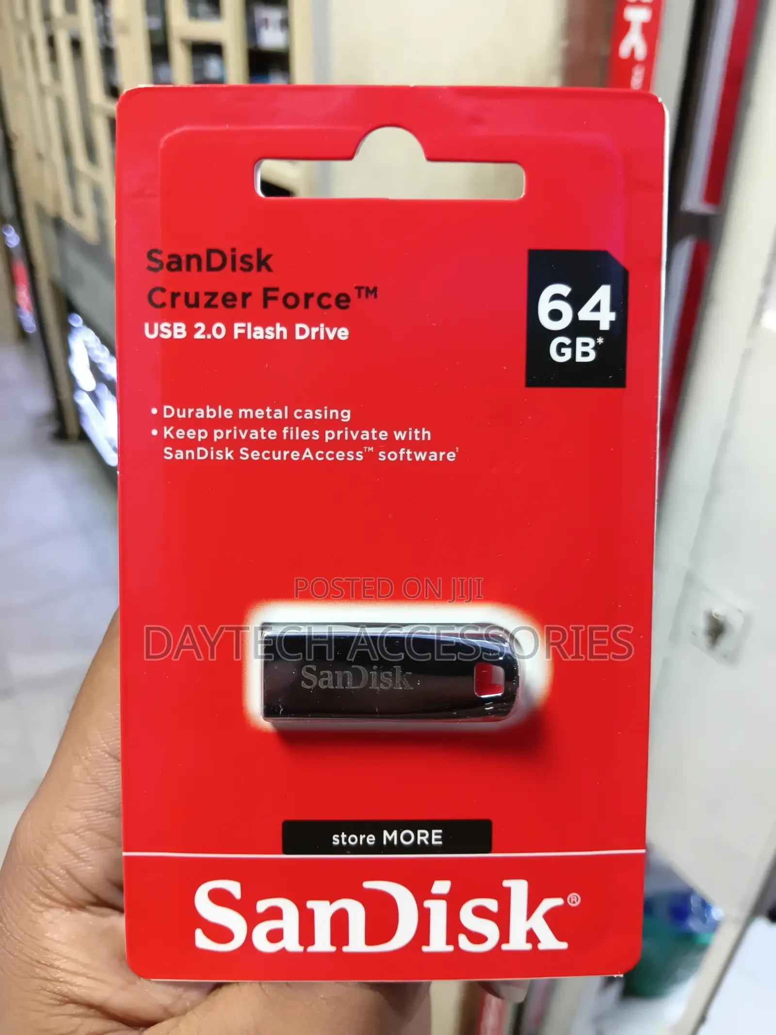 64GB SanDisk Cruzer Force USB 2.0 Flash Drive