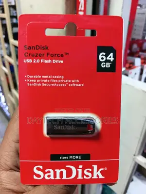 64GB SanDisk Cruzer Force USB 2.0 Flash Drive