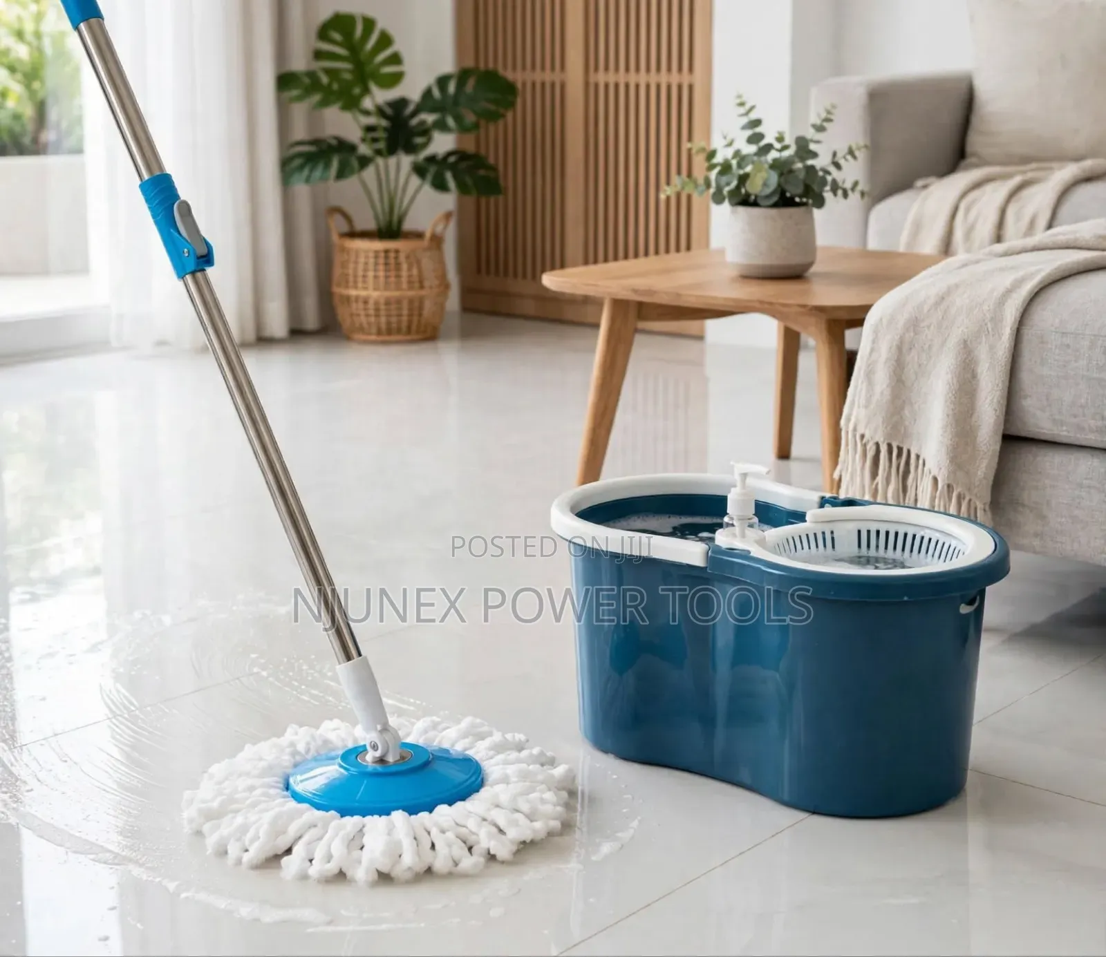 360° Rotating Magic Spin Mop and Bucket Set (Model MAGIC-6 / URK)