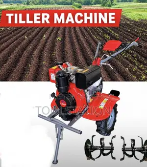 Tiller Machine Diesel 8 HP Comes With 2 Tillers