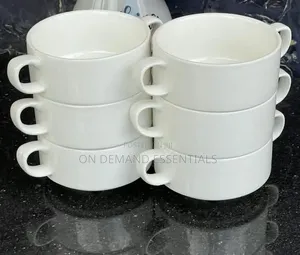 Ceramic Bowl With 2 Handles