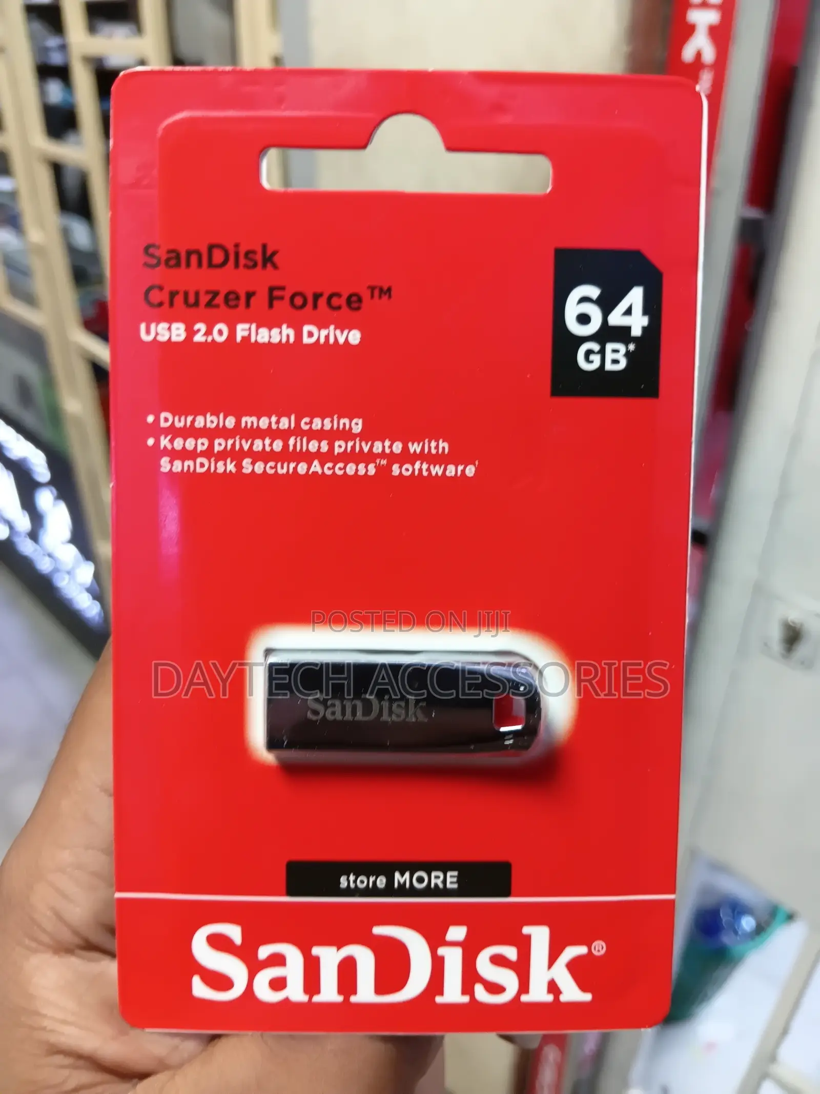 Sandisk 64gb Cruzer Force USB Flash Disk