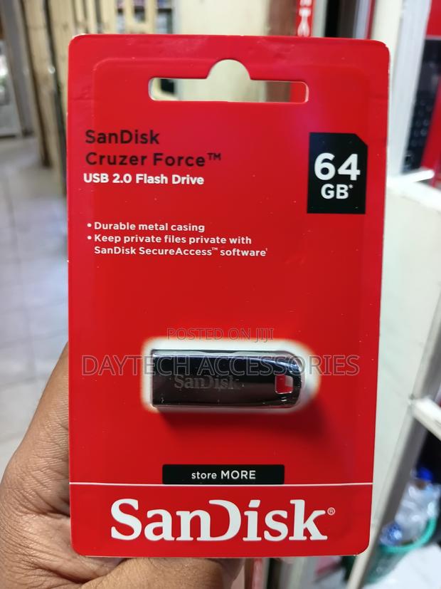 Sandisk 64gb Cruzer Force USB Flash Disk - thumbnail 3