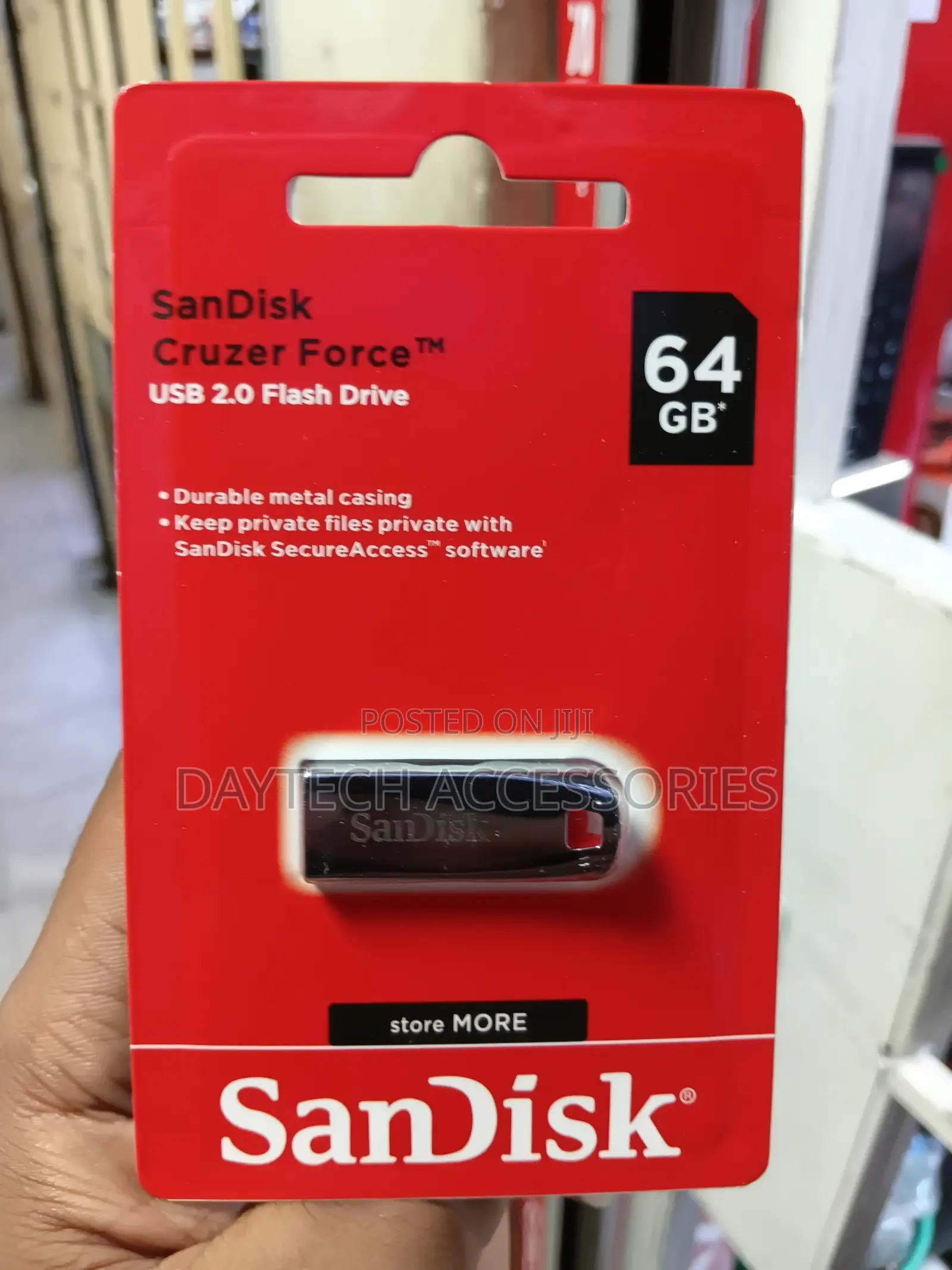 SanDisk Cruzer Force USB 2.0 Flash Drive/ Flash Disk 64GB