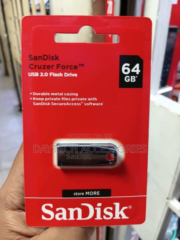 SanDisk Cruzer Force USB 2.0 Flash Drive/ Flash Disk 64GB - thumbnail 2