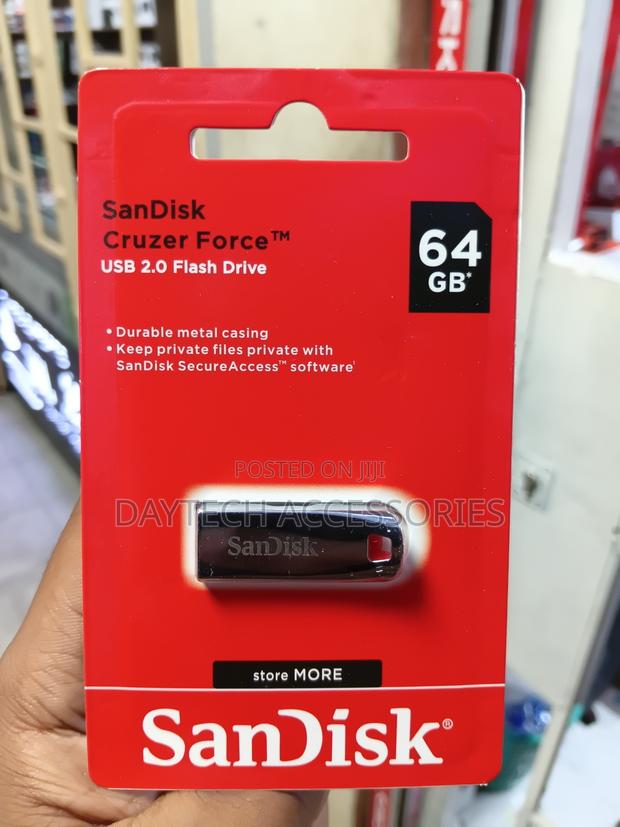 SanDisk Cruzer Force USB 2.0 Flash Drive/ Flash Disk 64GB - thumbnail 3