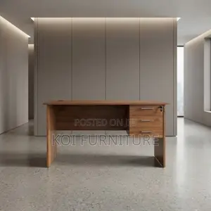 Office Desk; Clerical 120CM Home Office Lockable Study Table