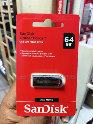 Sandisk Cruzer Force 64GB Metallic USB 2.0 Flash Drive