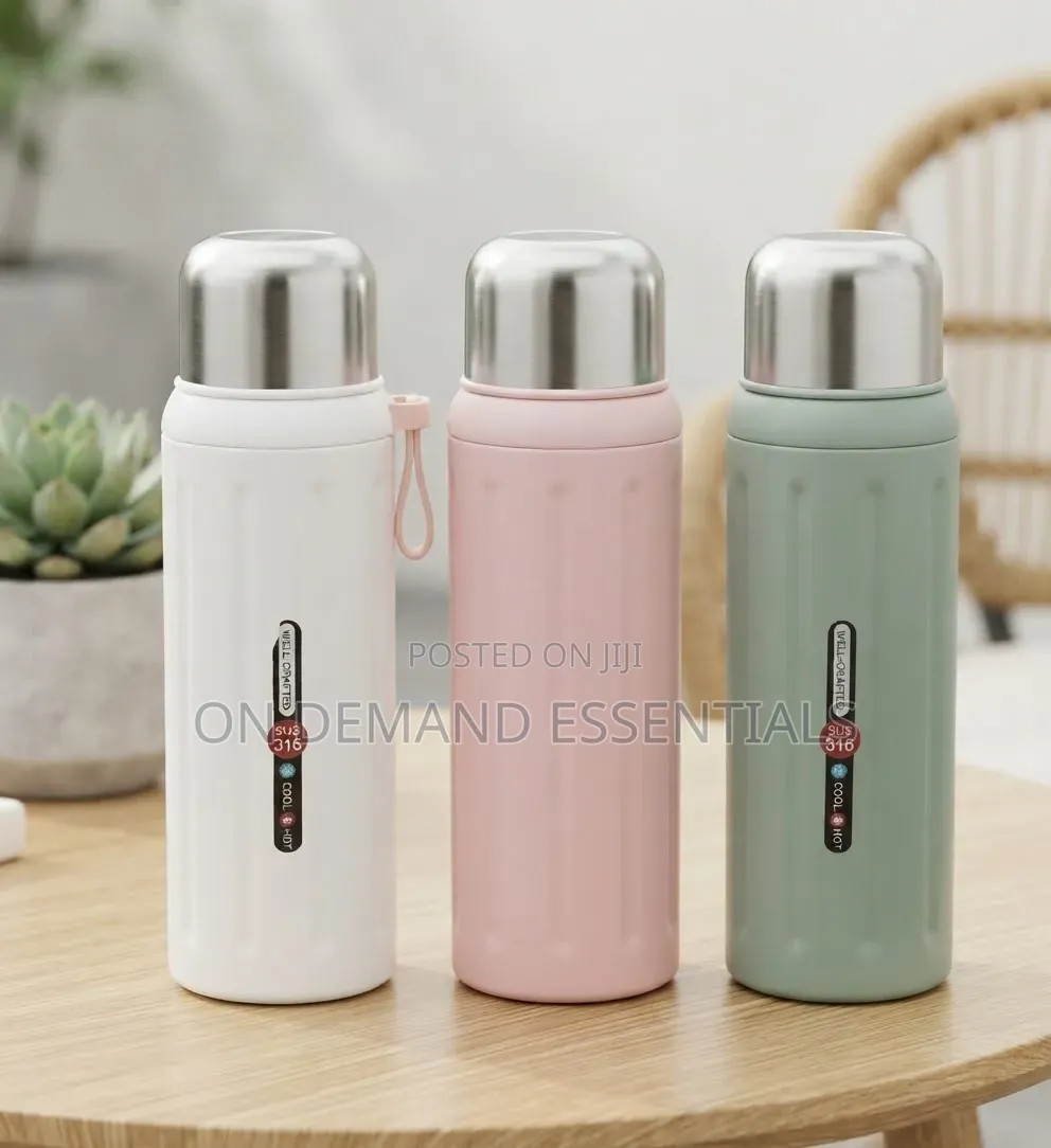 Sport Bottle With Silver Cup 800ml
