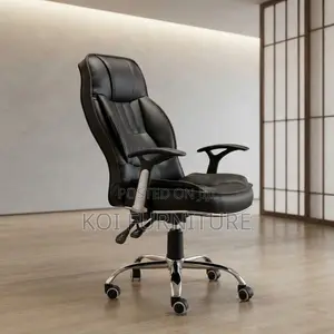 Office Chairs; Leather High Back Recliner Home Office Desk Chair