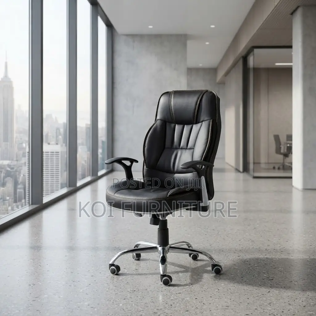 Office Chairs; Leather High Back Recliner Home Office Desk Chair