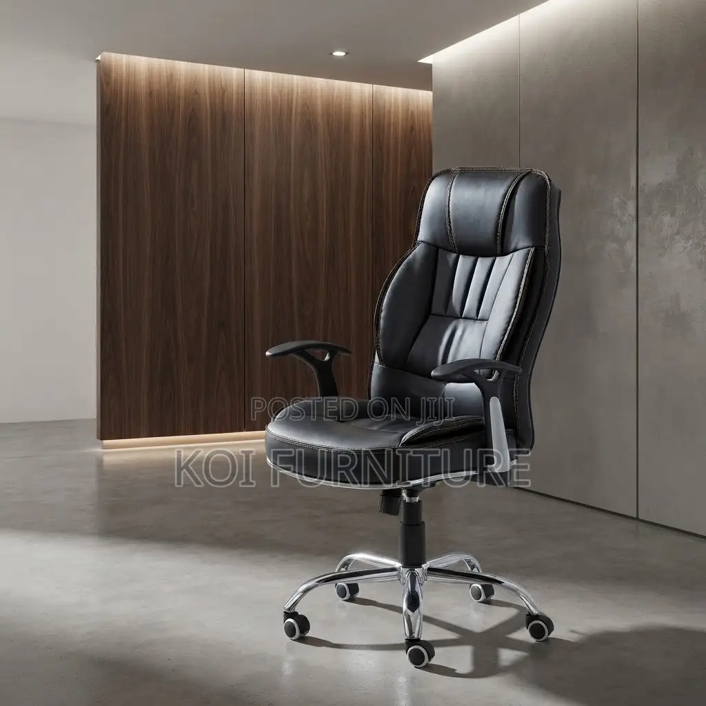 Office Chairs; Leather High Back Recliner Home Office Desk Chair