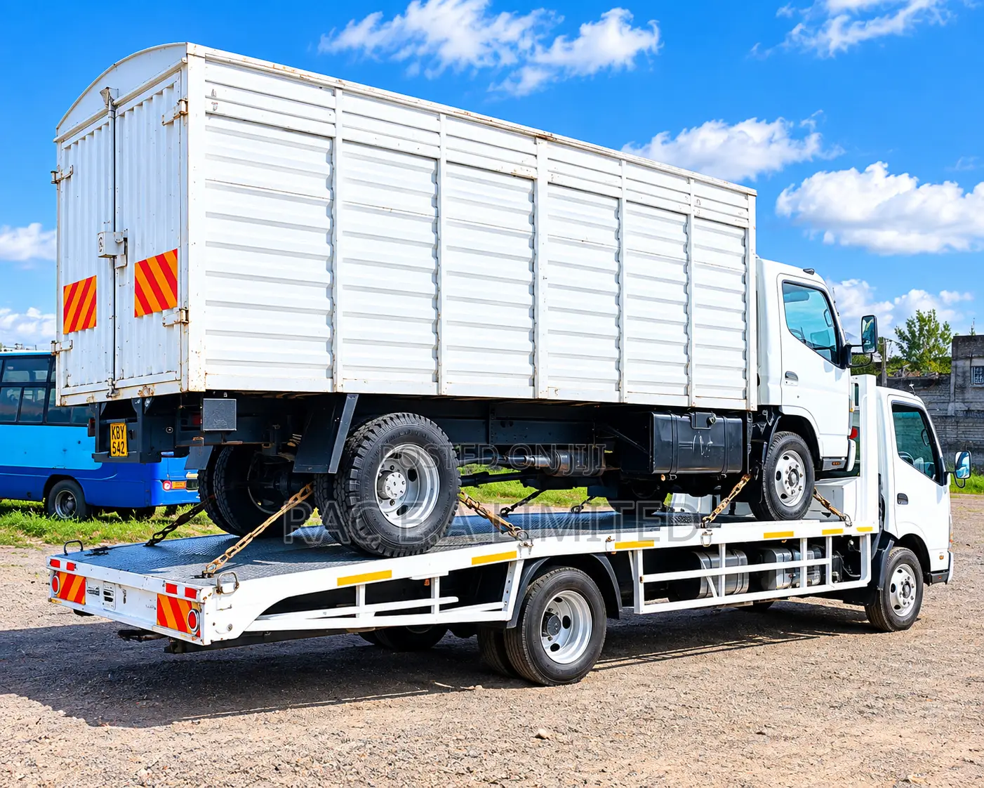 Towing and Relocation of a Canter