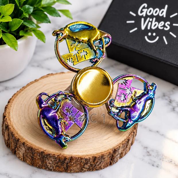 Metal Finger Fidget Spinner Toy
