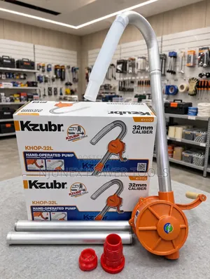 Kzubr KHOP-32L Manual Rotary Oil and Fuel Transfer Pump (32mm Caliber